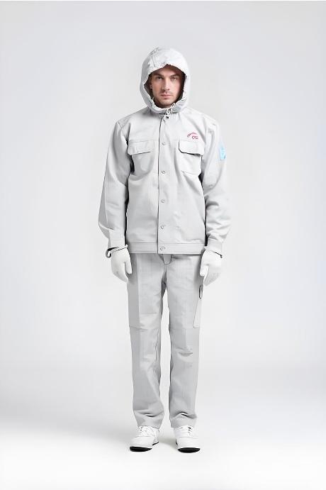 Basalt fiber shielding suit detail for power industry