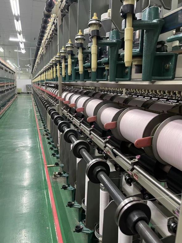 Basalt fiber production line with continuous filament spinning
