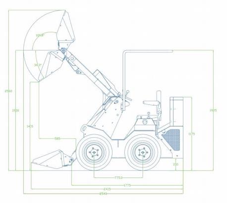 Skid steer loader-TN-390