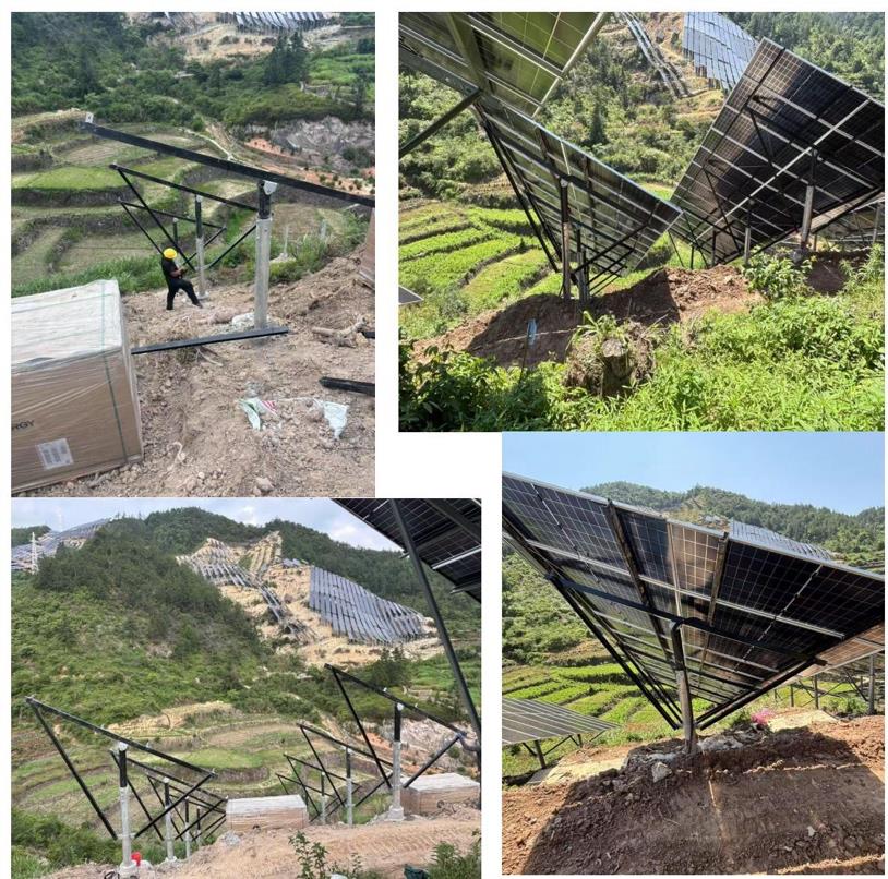 Basalt fiber photovoltaic support products