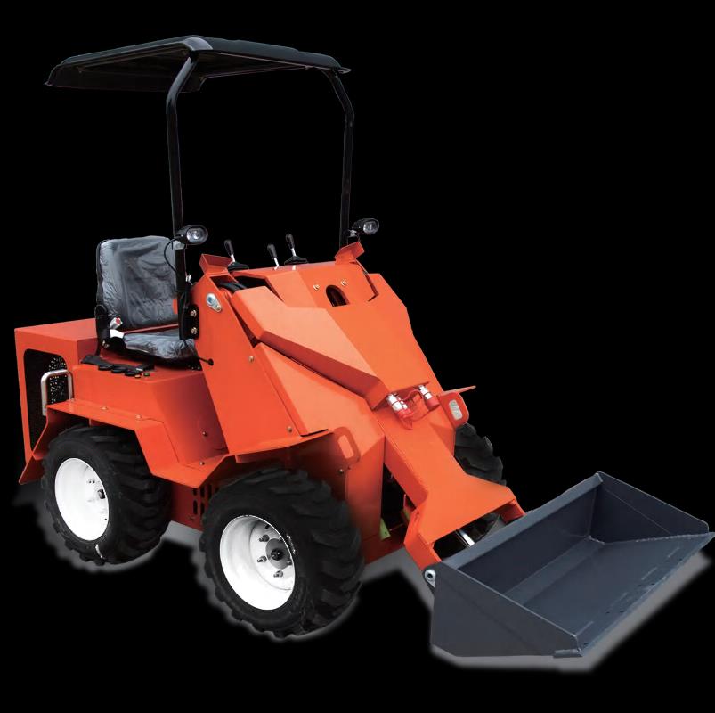 Wheeled skid steer loader-TN-490
