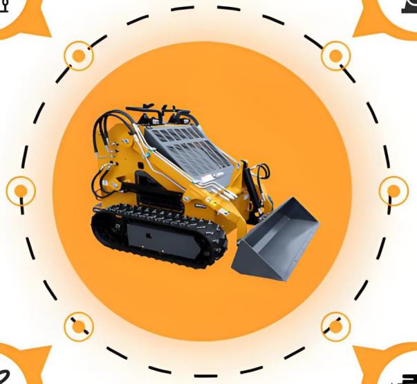 Tracked skid steer loader-TN-380